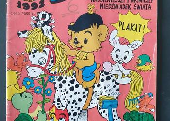 Bamse nr 4/1992 rok - komiks, wydawnictwo Egmont Polska