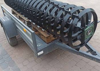 Wał daszkowy kątownikowy 500 600 V-Ring Nowy Dowóz