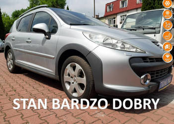 Peugeot 207 SW Oryginalna Wersja OUTDOOR. Skóra. Panorama. Klimatronic. Su…