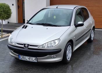 Peugeot 206, 1.4 benzyna (KFW), 75KM, 2005 rok, przebieg 224000
