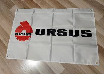 Baner plakat mocny materiał Ursus  case Massey Ferguson, Fendt, Deutz fahr