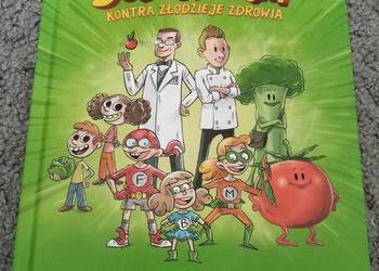 Supermocni kontra złodzieje zdrowia książeczka