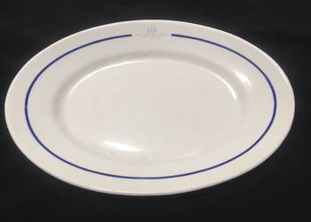 PRL PKP Bogucice porcelana patera talerz półmisek UNIKAT PRL PKP Bogucice porcelana patera talerz półmisek UNIKAT