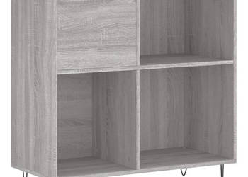 Szafka na płyty szary dąb sonoma 845x38x89 cm WM-831778