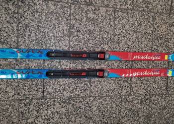 Narty biegowe MADSHUS 110 cm + wiązania SNS + łuska