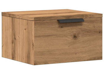 Wisząca szafka nocna dąb artisan 34x30x20 cm WM-856981