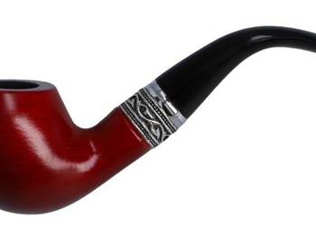 Fajka Drewniana Gentelo z Drewna Kauczukowego, 14 cm