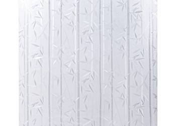 Folia okienna matowa wzór bambusa 90x500 cm PVC WM-155840