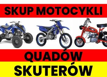 Skup Motocykli Skuterów Quadów - Każdy Stan / Odbiór od Klienta