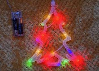 Choinka LED ozdoba świąteczna 22cm