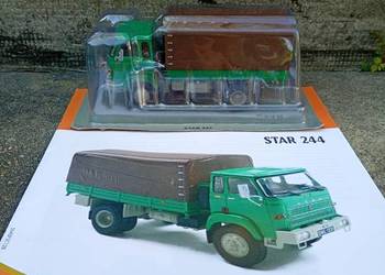 STAR 244 deagostini 1:43 Kultowe ciężarówki auta PRL model kolekcja NOWY