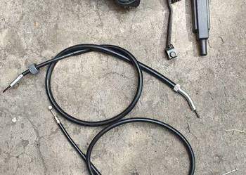 Yamaha DT 125 linka sprzęgła obrotomierza nóżka guma filtra króciec