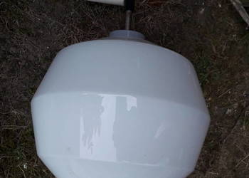Art deco loft  lampa wiszaca krótka klosz