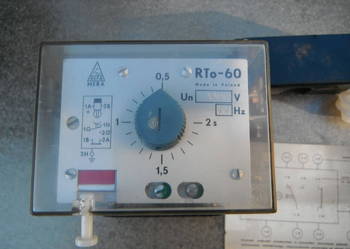 RTo-60 Przekaźnik czasowy 110VAC 0,5-2s NOWE
