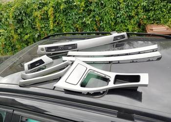 Bmw e90 dekory srebrne komplet Europa