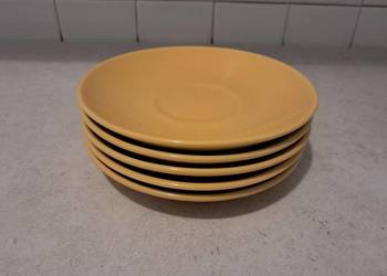 Talerzyki – spodeczki pod filiżanki (5 szt.), sprzedam