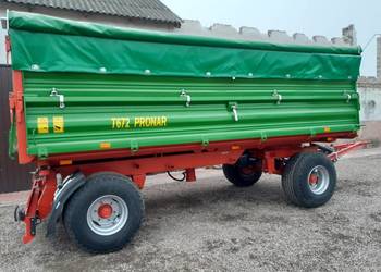 Przyczepa pronar t672 8t