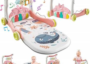 CUTE STONE Mata Edukacyjna Dla Niemowląt Z Pianinem I Światłami 0-24