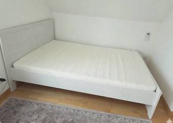 Łożko Brusali Ikea 140 x 200 + materac lateksowy