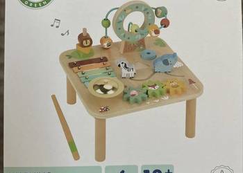 Stolik aktywnosci Muzyczny Montessori edukacyjny 5w1 18m+