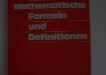 MATHEMATISCHE FORMELN UND DEFINITIONEN