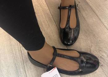 (41) Asos Design/ Czarne baleriny z Londynu, Nowe