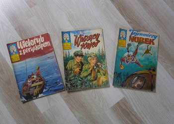 Wieloryb z peryskopem - komiks 1978 seria 3szt.