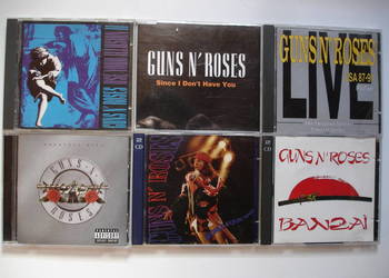 GUNS N` ROSES -płyty CD