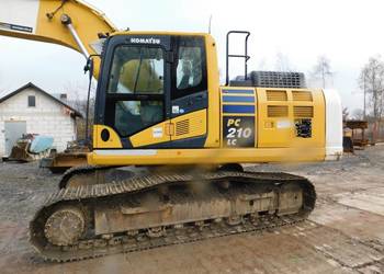 koparka gąsienicowa KomatsuPC210LC-11 waga 23 tony szybkozłącze