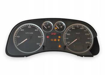 LICZNIK ZEGARY P9655476580 Peugeot 307 1.6 2.0 HDI Diesel europa
