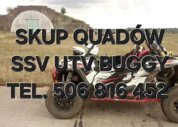BUGGY • SSV • UTV • QUAD – SKUP POJAZDÓW Terenowych – Sprawne/Uszkodzone!