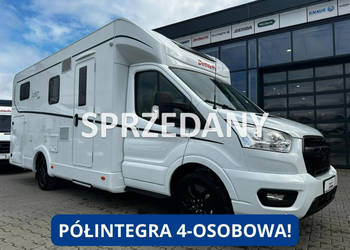 samochody kempingowe Dethleffs Just Go T7055 EB Przestronna półintegra z o…