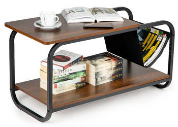 Stolik kawowy loft nowoczesny 2 poziomy ModernHome