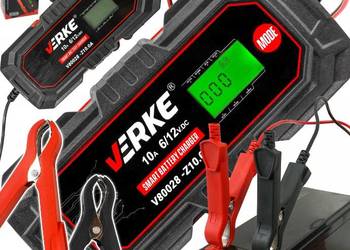 PROSTOWNIK ŁADOWARKA DO AKUMULATORA LCD 6V 12V 10A