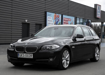 BMW f11 525d twin turbo, panorama, duża NAVI, 2 x alufelgi, prywatne