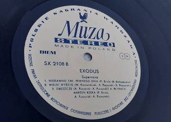 Exodus, Supernova, , płyta, bez okładki,winyl.winyl