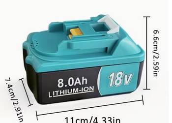 Bateria do Makita 18V 8 Ah zamiennik BL1840B BL1850 BL1850B B1860 BL1860B