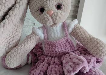 Miś handmade szydełkowy