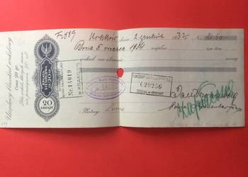 ( 1524 ) Weksel Wystawiony W Krakowie 21