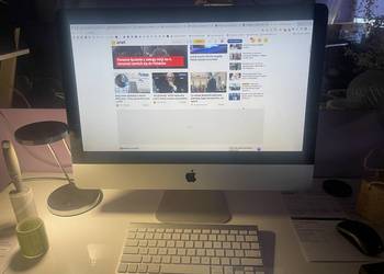 iMac Apple komputer 21.5 cala klawiatura bezprzewodowa