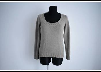 ZARA beżowy sweter damski 10% angora Rozmiar 40 L na sprzedaż  Płock