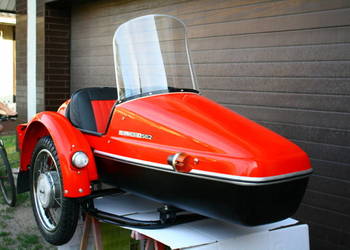 Jawa velorex 562 wózek kosz boczny