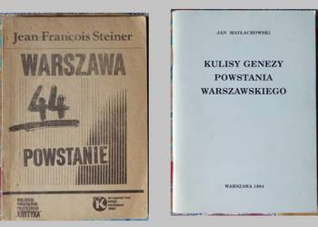 Warszawa 44 Powstanie /Kulisy genezy powstania warszawskiego- Matłachowski