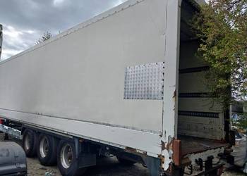 ZABUDOWA KONTENER MAGAZYN IZOTERMA 13,5x2,5x2,7m TYŁ ROLETA