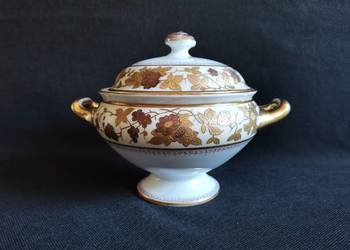 Stara przedwojenna, mała, złocona waza