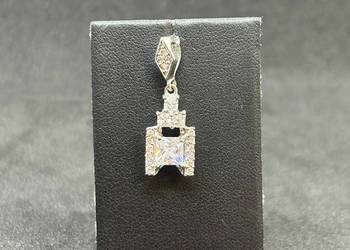 Nowa Srebrna Rodowana Zawieszka pr 925 2,00g