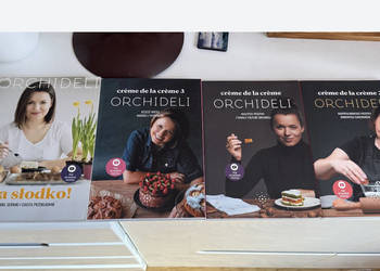 Orchideli 4 książki z autografami Nowe!