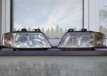 Audi A6 C5 przedlift lampy przednie reflektory komplet xenon Hella Europa