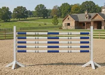 Przeszkody dla koni. Zestaw treningowy