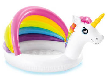 basen z daszkiem brodzik dla dzieci Intex Jednorożec | 57113